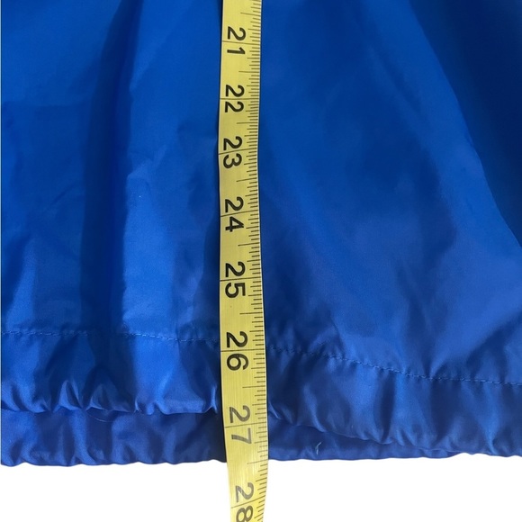 Vtg Nike ‘90s Blue Colorblock Windbreaker pullover 1/4 zip Jacket size large - Picture 8 of 10